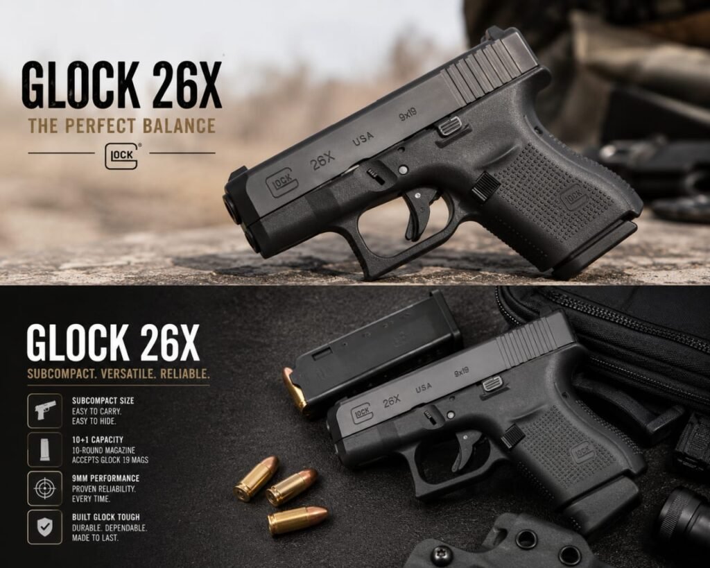 The Glock 26X