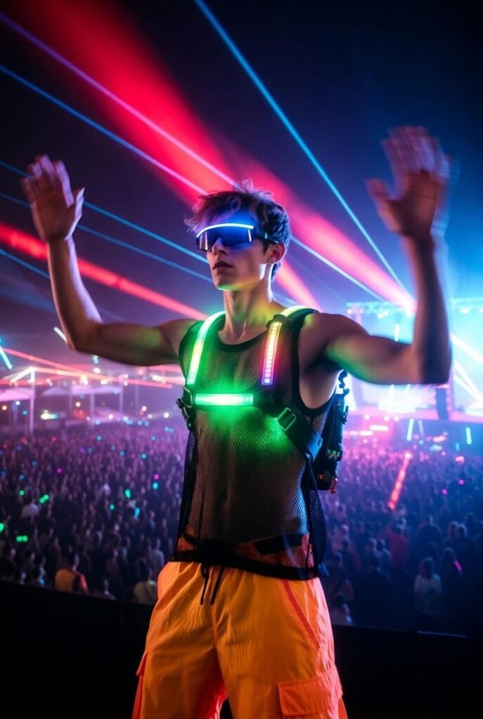 mens rave wear