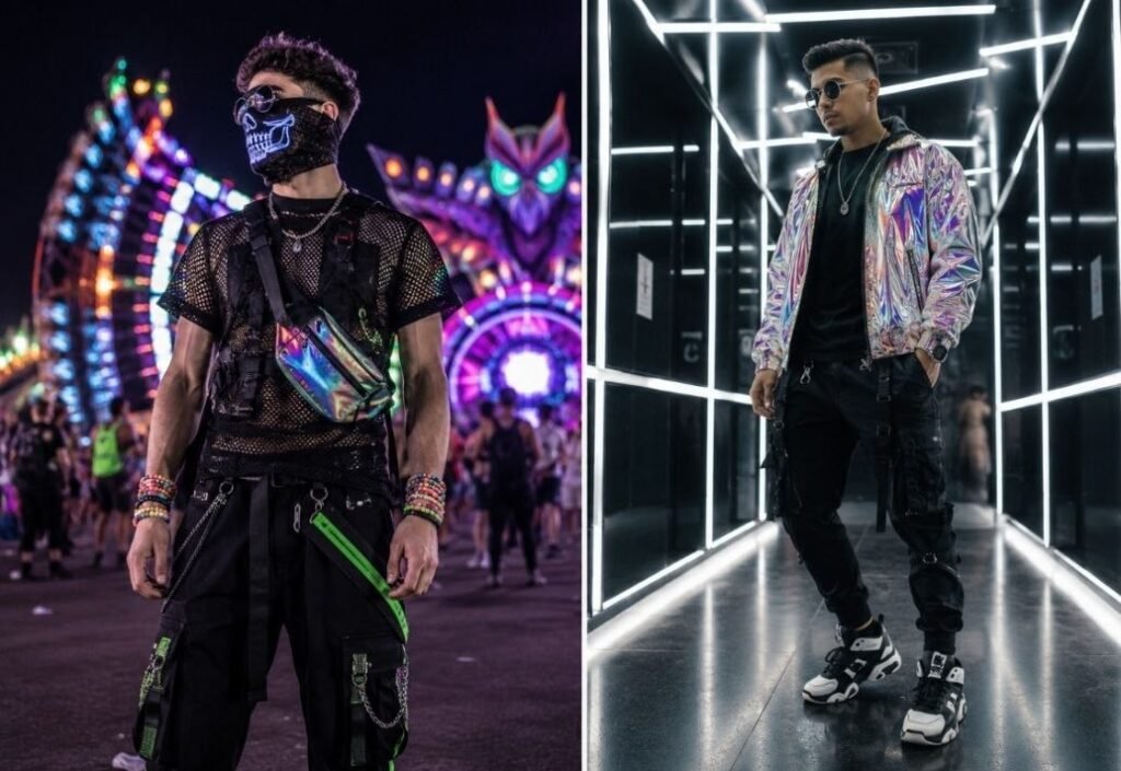 Mens rave wear